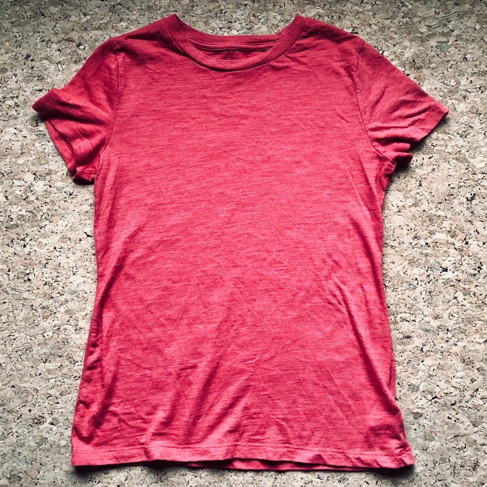 Super soft unisex basic tee RED